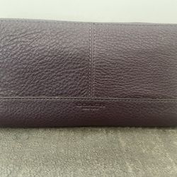 New Vintage Black Violet Wallet