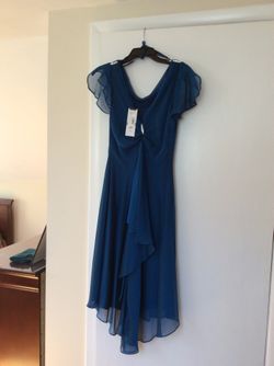 Size 8 Turquoise Cocktail Dress.