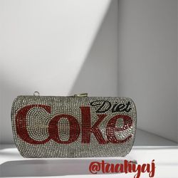 Diamond Coke Purse 