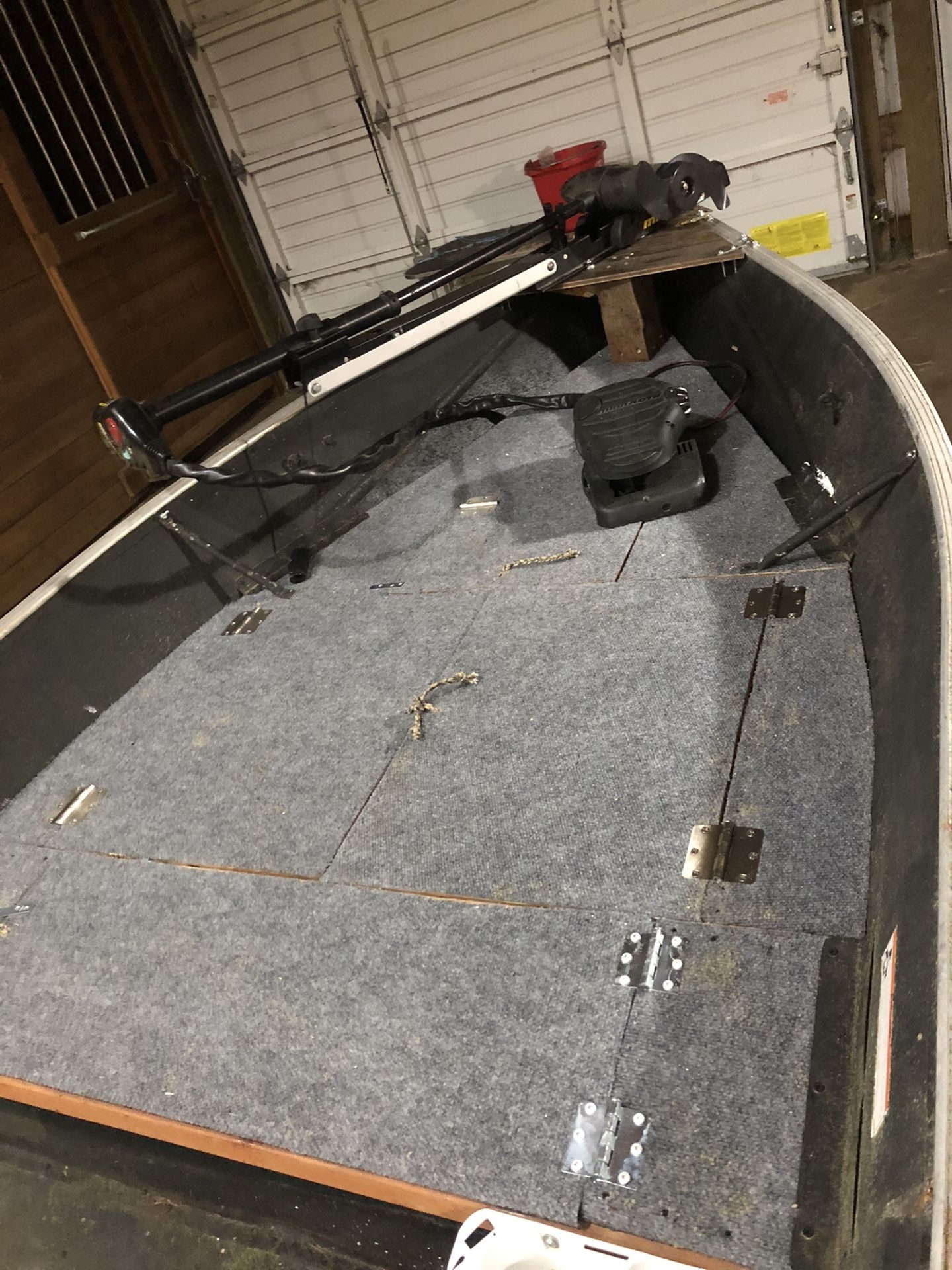 12ft mini bass boat