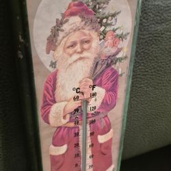 Christmas Santa Thermometer