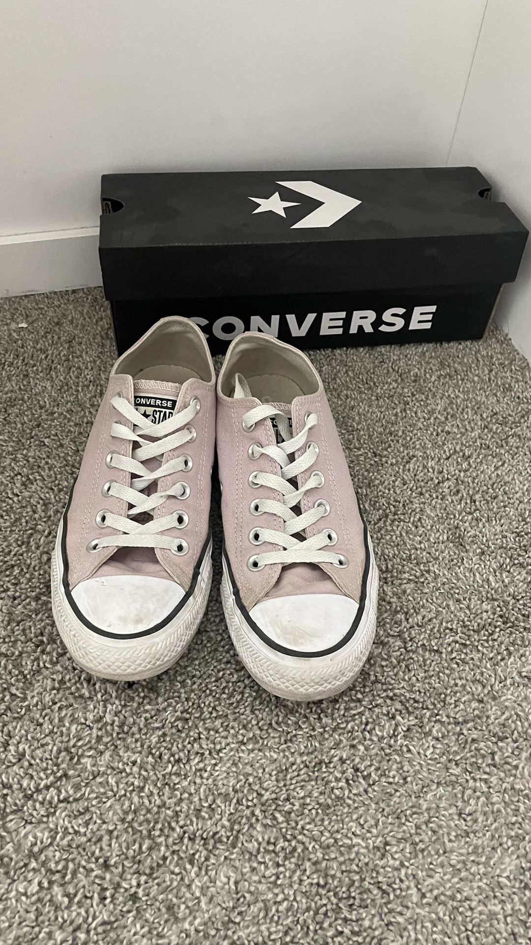 Purple Converse