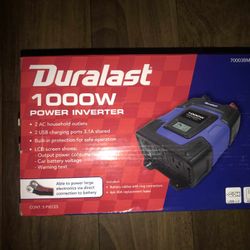 DURALAST 1000W POWER INVERTER 