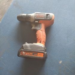 Black & Decker drill 40 volt
