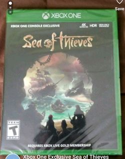 Xbox one game sea of thieves