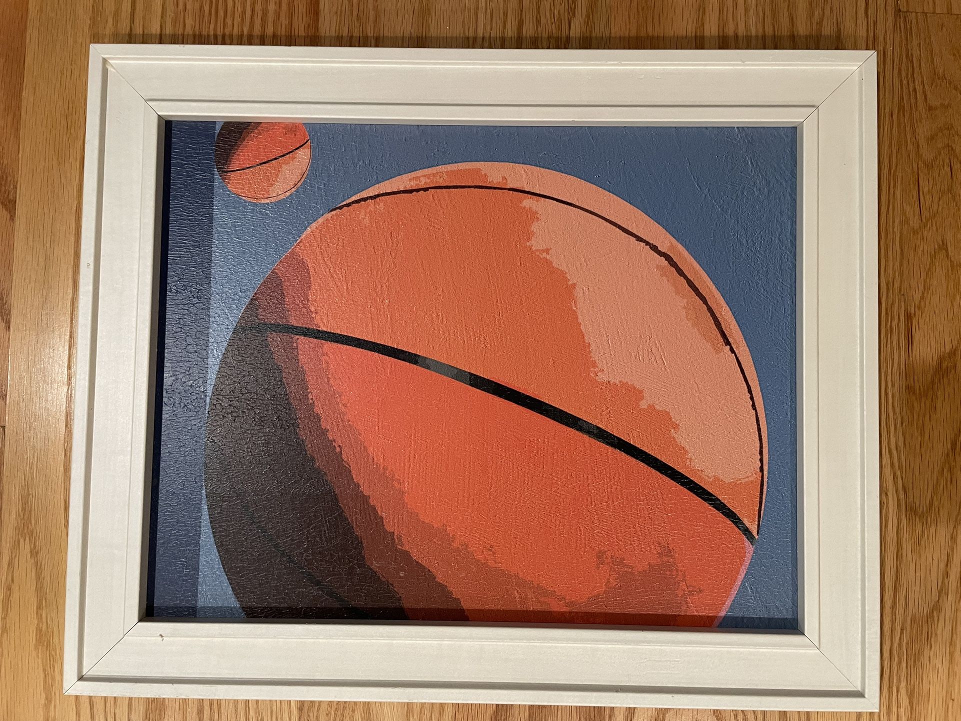 Basketball Wall Frame Art Decoration