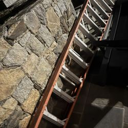 Husky 12ft Fiberglass Folding Ladder