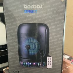 bosbod orbit speaker in box 