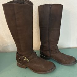 Boots, Steve Madden, Genuine Suede Leather