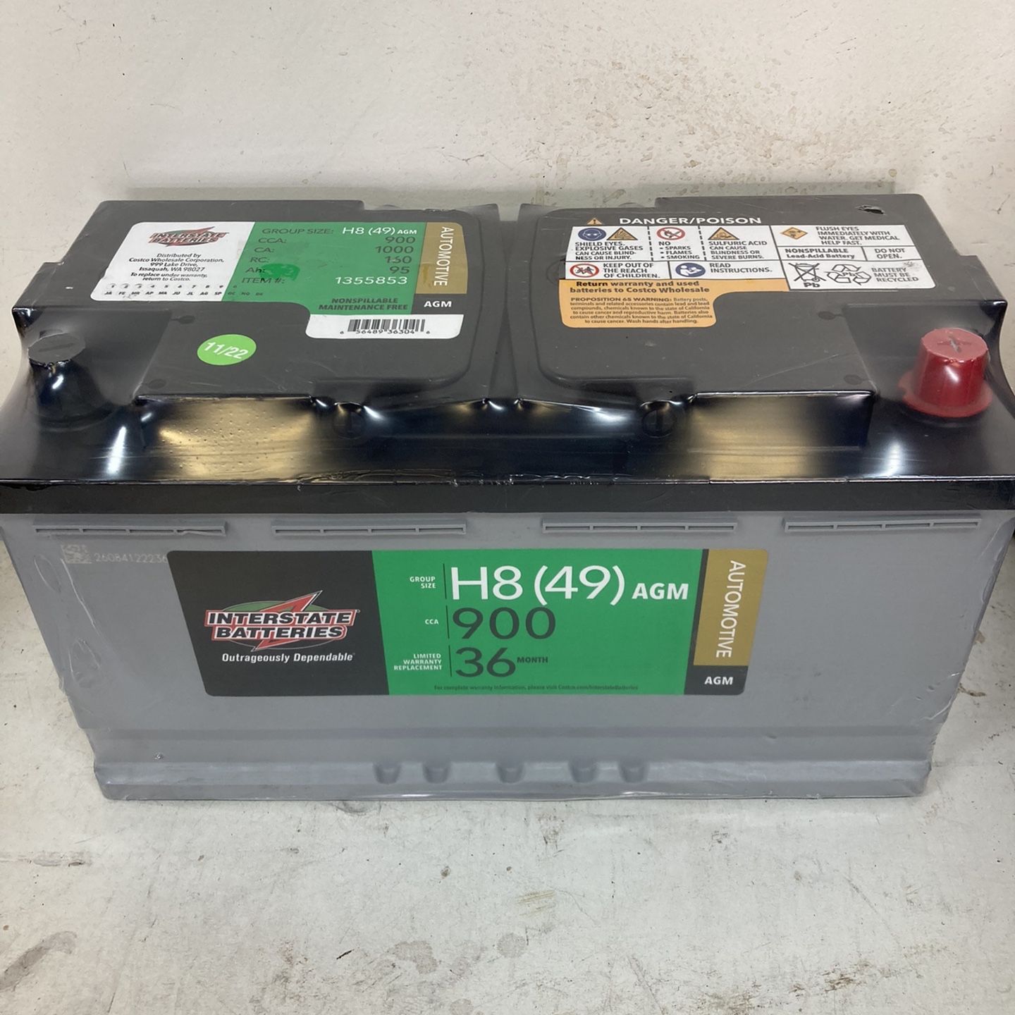 H8 Car Battery Costco informacionpublica.svet.gob.gt