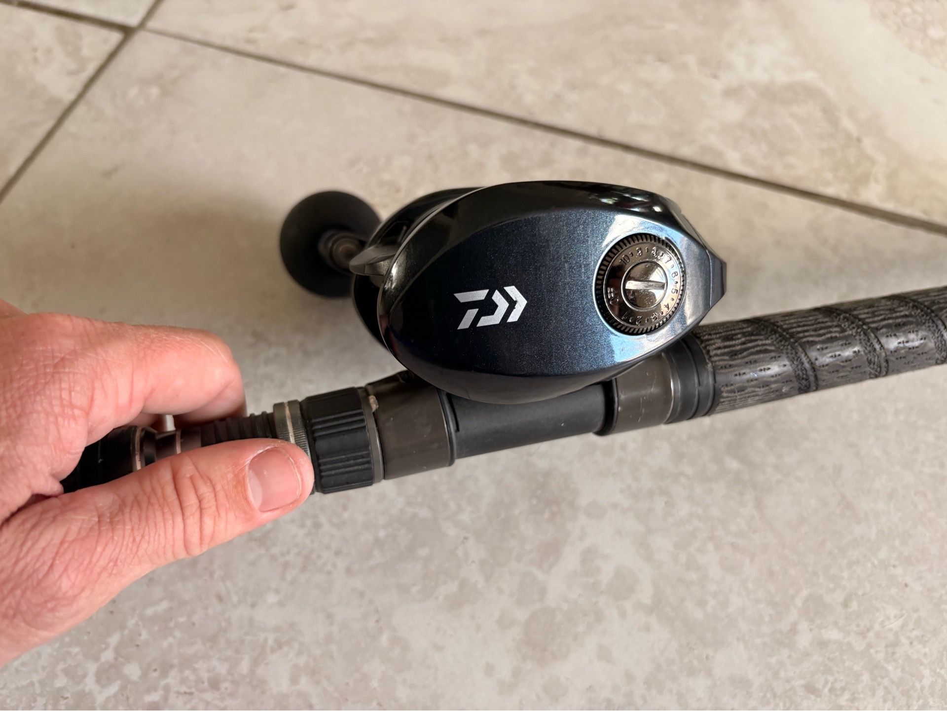 Daiwa Lexa HD 400HSL-P Phenix Black Diamond