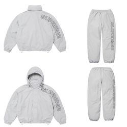 Supreme Embroidered Crossword Trackset- Medium