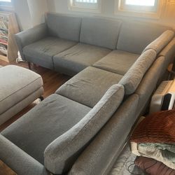 Burrow 5-Piece Corner Pet Friendly Sectional 