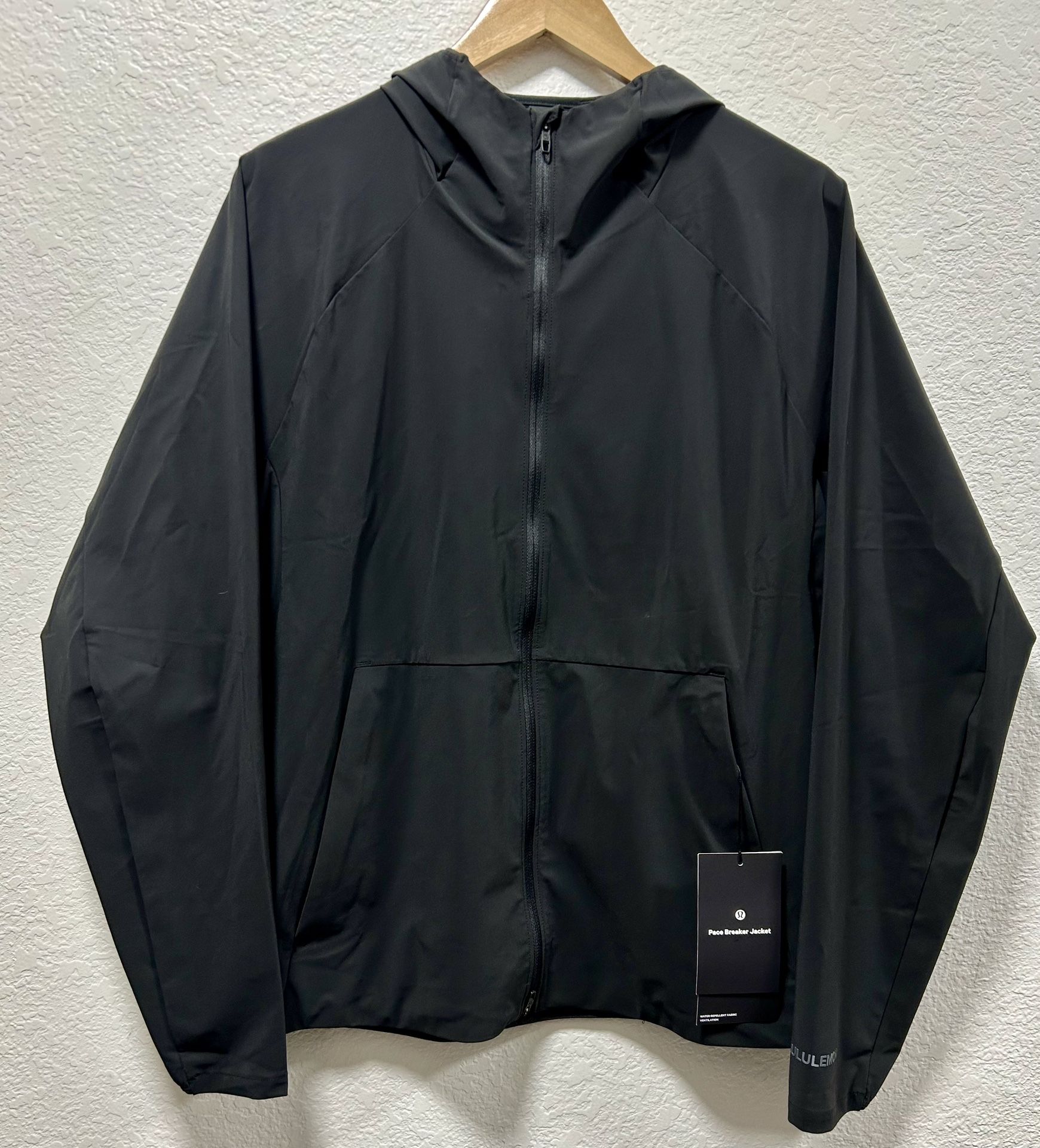 Size Large - Lululemon Pace Breaker Jacket Black : LM4APWS *NEW W/ TAGS*