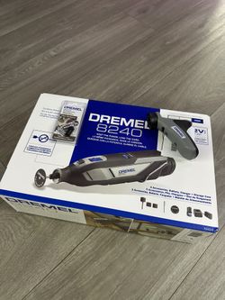 Dremel 8240 12V Cordless Rotary Tool Kit Dremel A577 Detailers Grip Dremel 4485 collet nut set