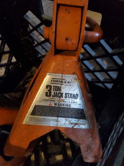 3 Ton Hydraulic Jack Stand Pair (2)