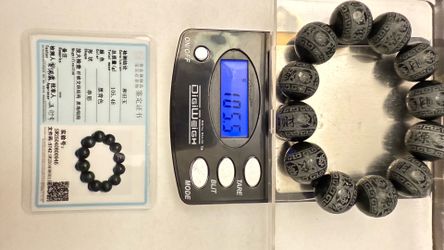 Black Hotan Jade Bracelet