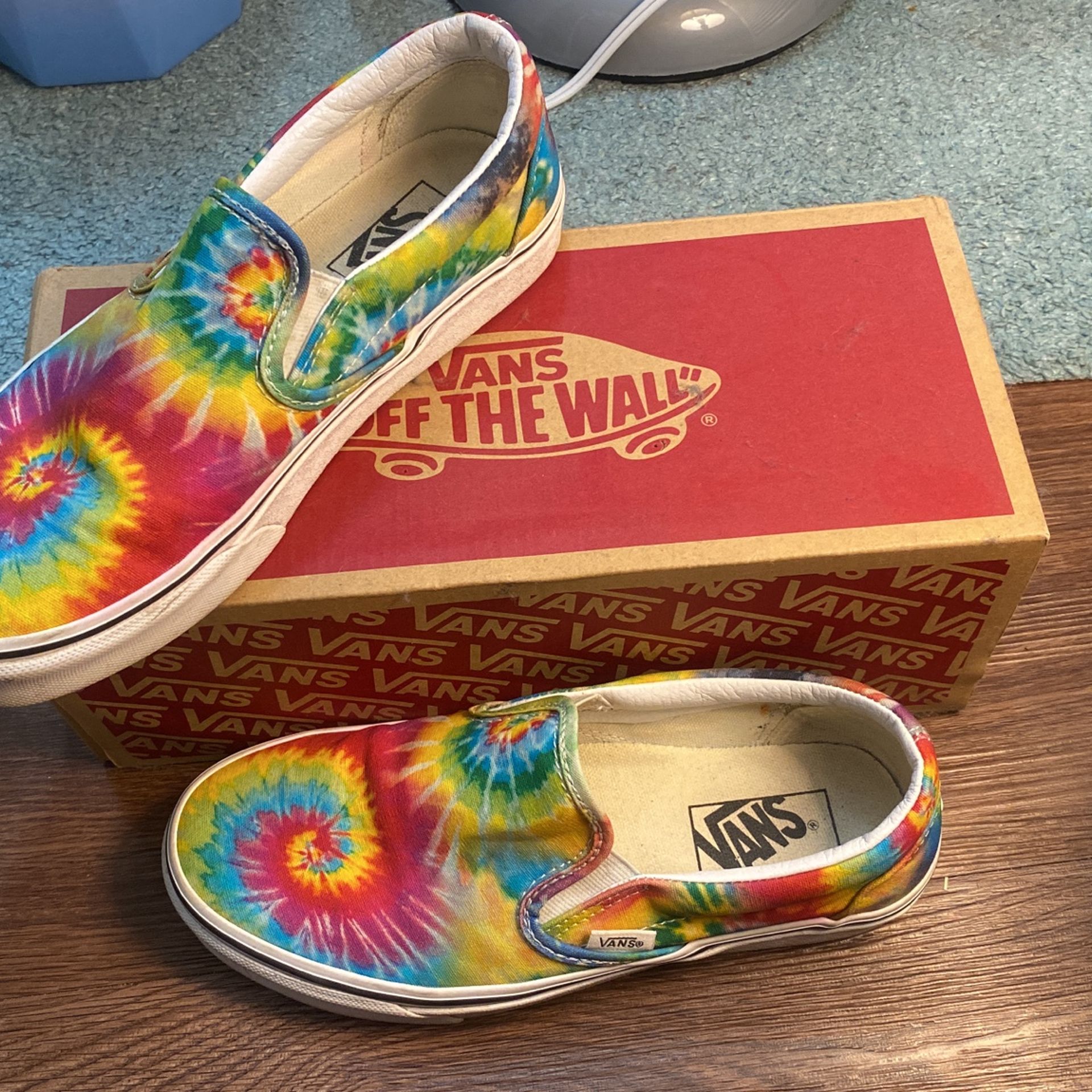 Rain Bow Vans With Box Low Price