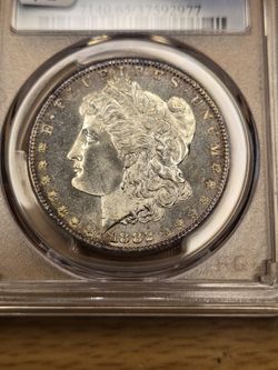 1882 S Morgan Silver Dollar 