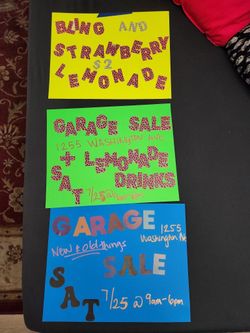 Garage sale  8/25 sábado  Sunnyvale