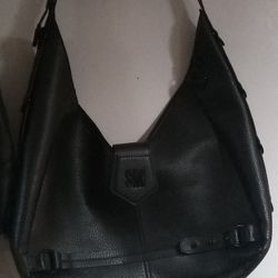 Steve Madden BStewie Black Hobo Bag Purse