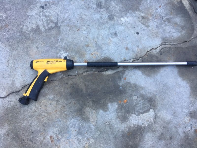 Bonaire wash n rinse spray gun