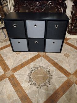 6-cube drawer unit