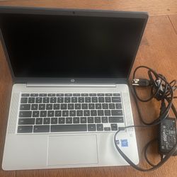 Teal HP 14" Chromebook