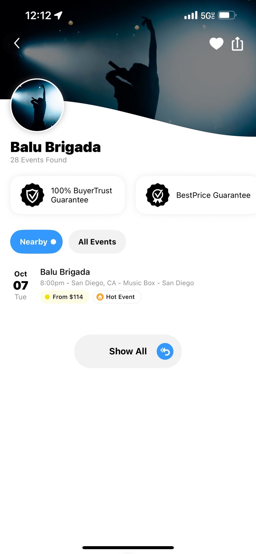 Balu Brigada $60