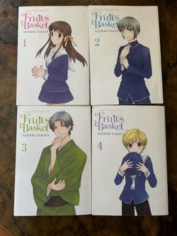 Fruits Basket Collector's Edition Manga Lot (Volumes 1-4) - English