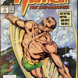 Namor The Sub Mariner #1 1990 John Byrne Cover NM  