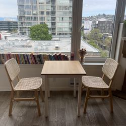 Dining Set (2 chairs + 1 table) 