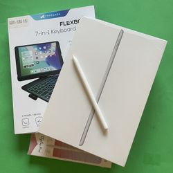 iPad 9th Generation 64GB WiFi + Cellular Sealed Brad New With Keyboard And Pencil 