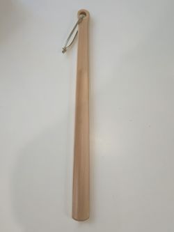 Strong and Durable, Extra Long Handle, Light Wood, Shoe Horn, 22 Inches 