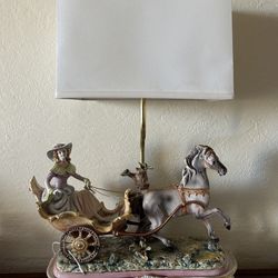 Lamp Capodimonte  From Italy $1