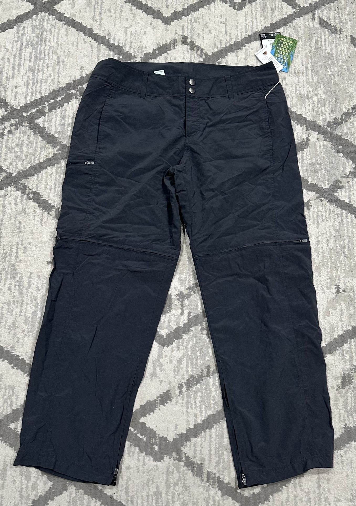 New' Exofficio Women's Pants Sun protection. insect + shield Size 12