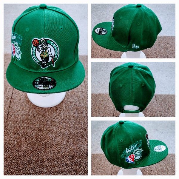 BOSTON CELTICS NBA BASKETBALL ๐ SNAPBACK HAT.