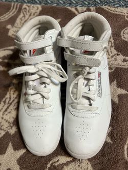 Reebok Freestyle Hi White Sneakers