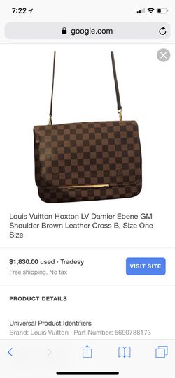 Authentic Hoxton GM Damier Louis Vuitton for Sale in Hayward, CA - OfferUp