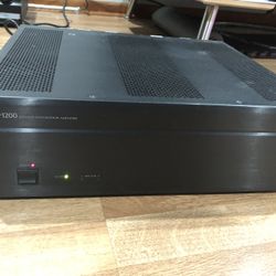 12 Channels power amplifier,everything is working good and very good condition.