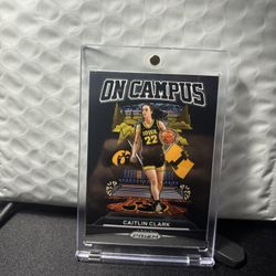 CASE HIT CAITLIN CLARK ON CAMPUS BLACK JERSEY (RARE) 