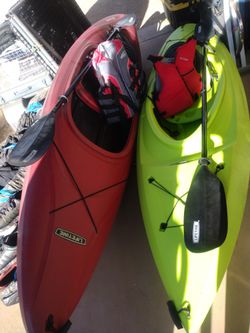 Kayak Lifetime Vest. Racks Paddle 