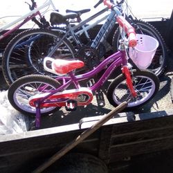 little girls Schwinn bike