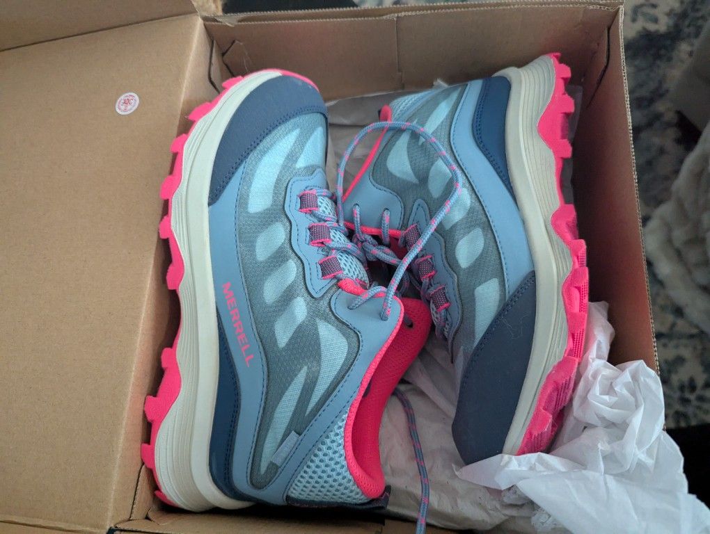Size 3 Merrell Kids Hiking Boots