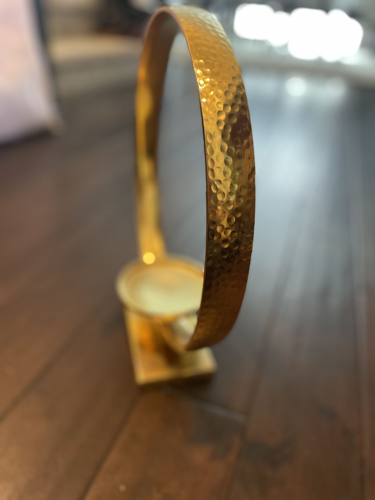 Gold Z galleries Candle Holder