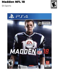 Madden 18 for PS4