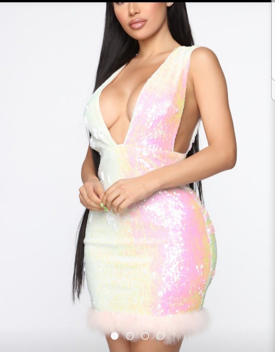 Fashion nova sequins dress