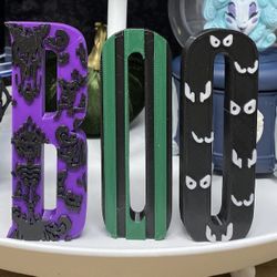 Haunted Mansion (Small)Boo letters
