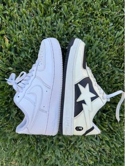 Nike Air Force and Bape