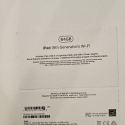 Brand New 9th Gen iPad 